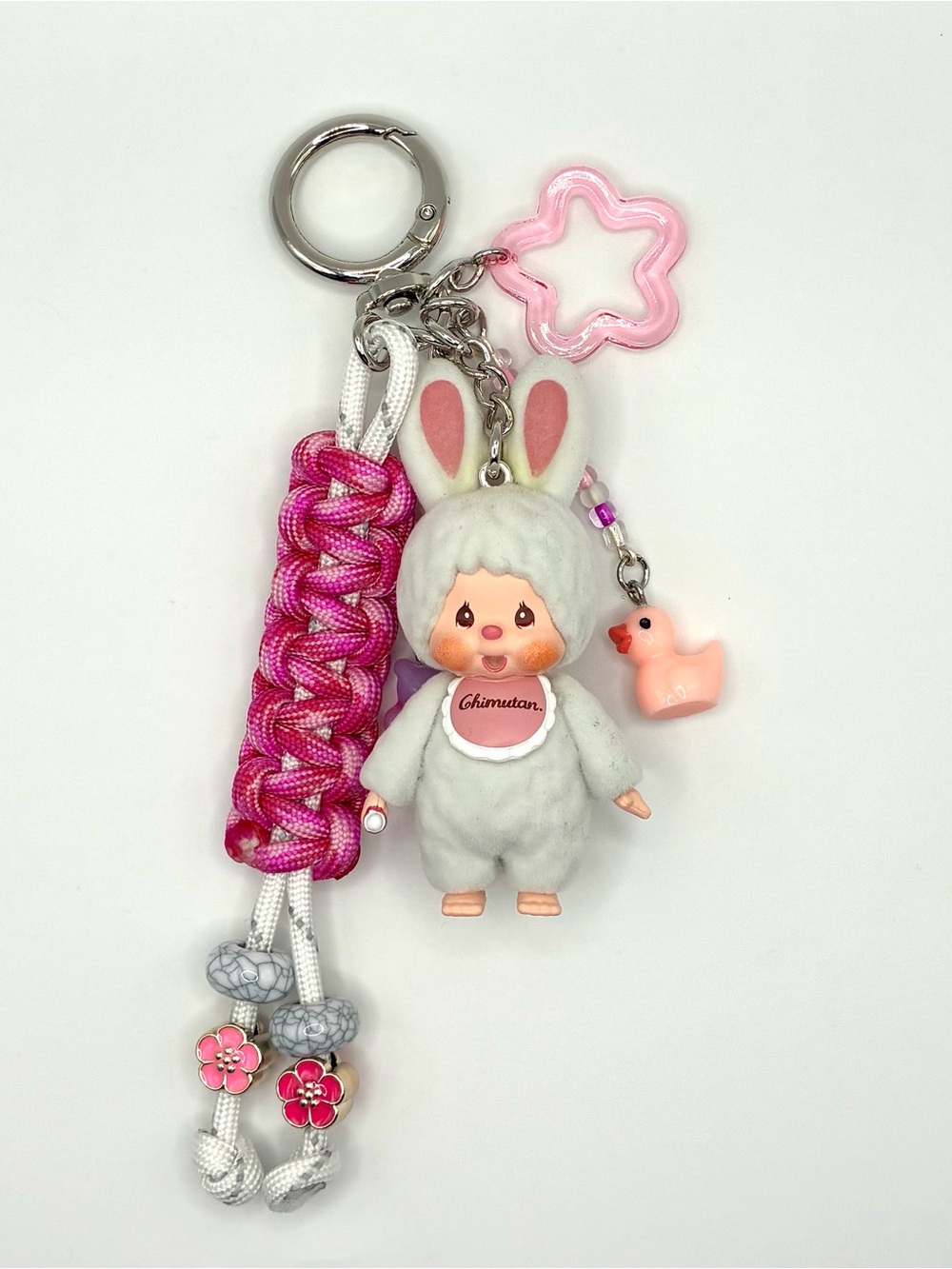 Monchhichi Bag Charm - White